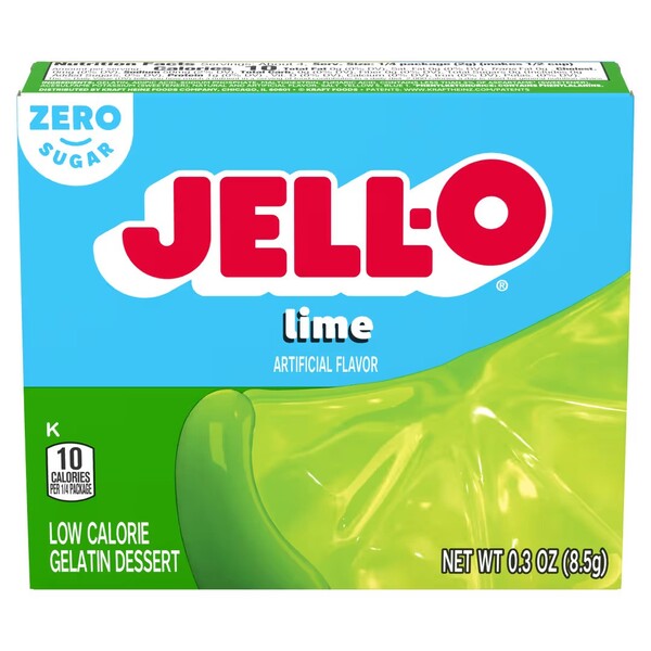 Gelatin Dessert Sugar Free - Lime - 8.5g