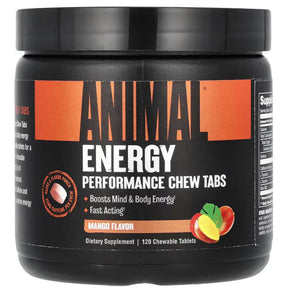 Animal Energy Performance Chew Tabs, Mango - 120 chewable tablets