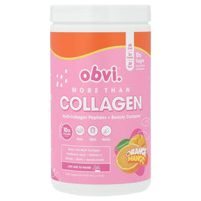 More Than Collagen Multi-Collagen Peptides + Beauty Complex, Orange Mango - 381g