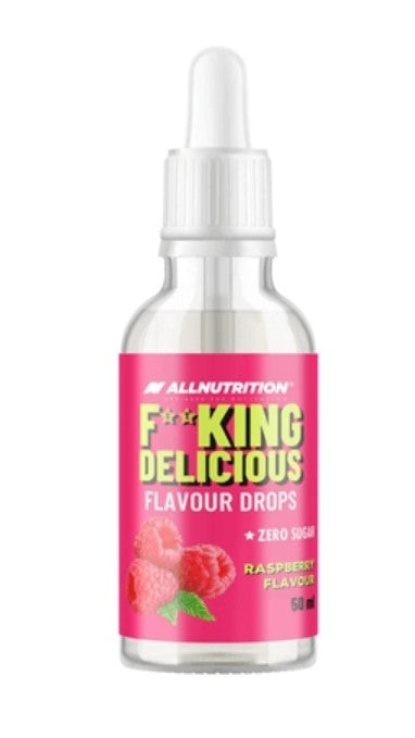 Fitking Delicious Flavour Drops - Raspberry - 50 ml.