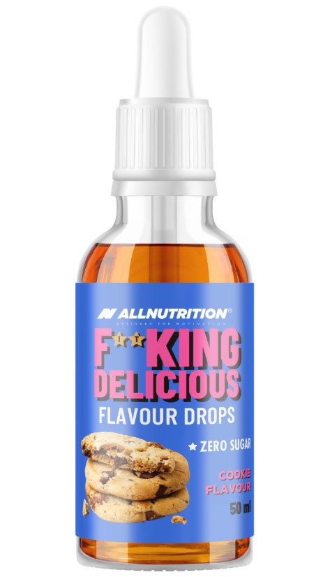 Fitking Delicious Flavour Drops - Cookie - 50 ml.