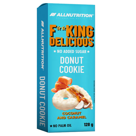Fitking Delicious Donut Cookie - Coconut and Caramel - 128g