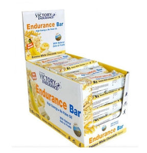 Joe Weider Victory Endurance Bar, Banana White Chocolate - 25 x 85g