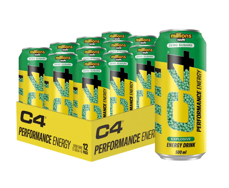 C4 Performance Energy - Millions Apple - 12 x 500 ml.
