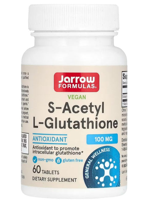 S-Acetyl L-Glutathione - 100mg - 60 tabs