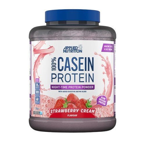 100% Casein Protein - Strawberry Cream - 1800g