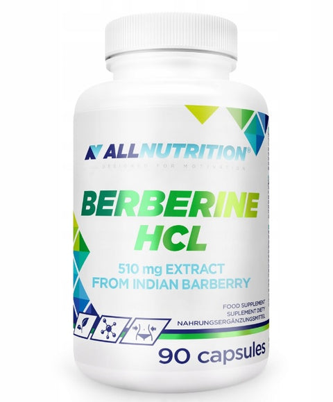 Berberine HCl - 510mg Extract from Indian Barberry - 90 caps
