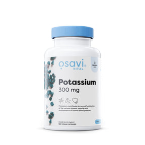 Potassium, 300mg - 180 vegan caps