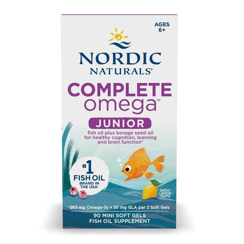 Complete Omega Junior - 283mg Lemon - 90 mini softgels