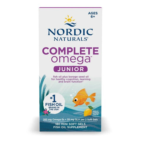 Complete Omega Junior - 283mg Lemon - 180 mini softgels