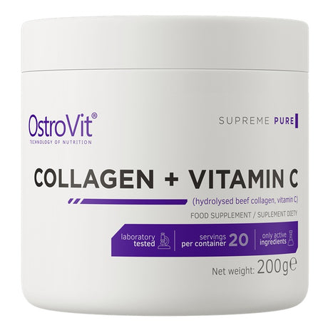 Collagen + Vitamin C, Supreme Pure - 200g