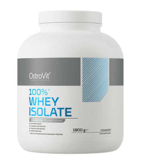 100% Whey Isolate - Strawberry - 1800g