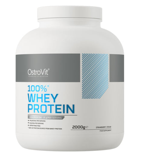 100% Whey Protein - Strawberry Cream - 2000g