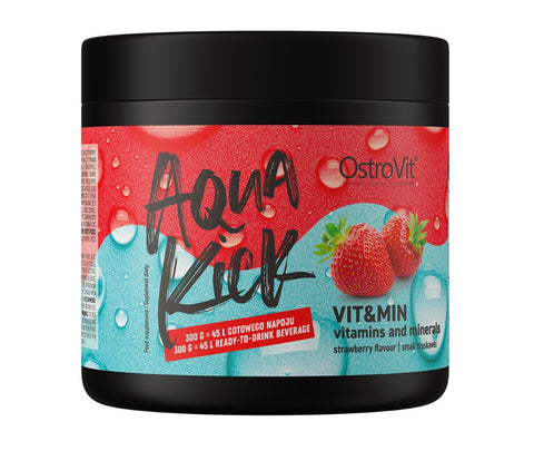 Aqua Kick Vit&Min - Strawberry - 300g