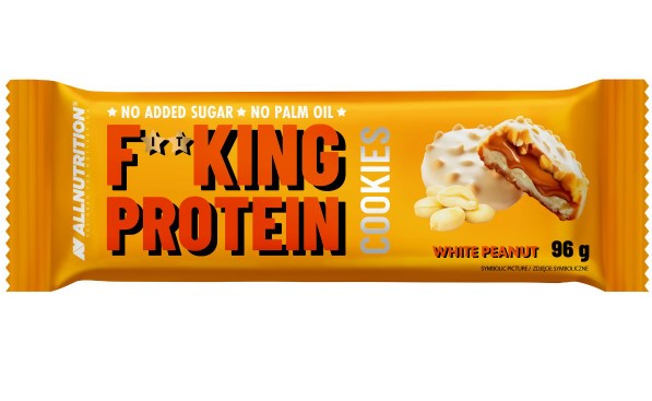Fitking Protein Cookies - White Peanut - 6 cookies