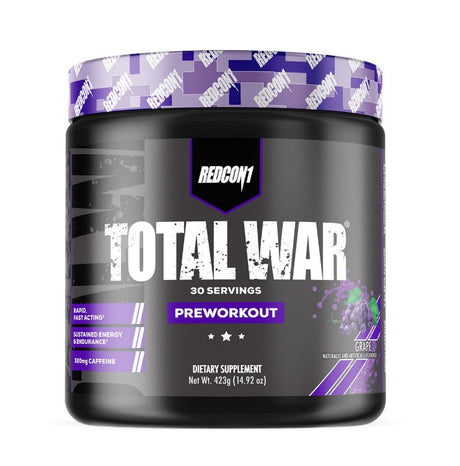 Total War - Preworkout, Grape - 423g
