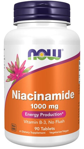 Niacinamide, 1000mg - 90 tablets