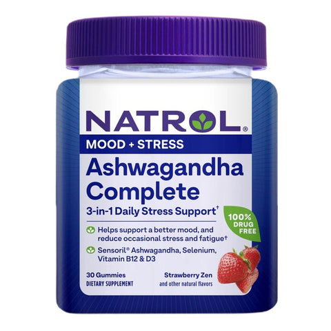 Ashwagandha Complete - Strawberry Zen - 30 gummies