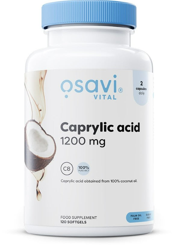 Caprylic Acid - 1200mg - 120 softgels