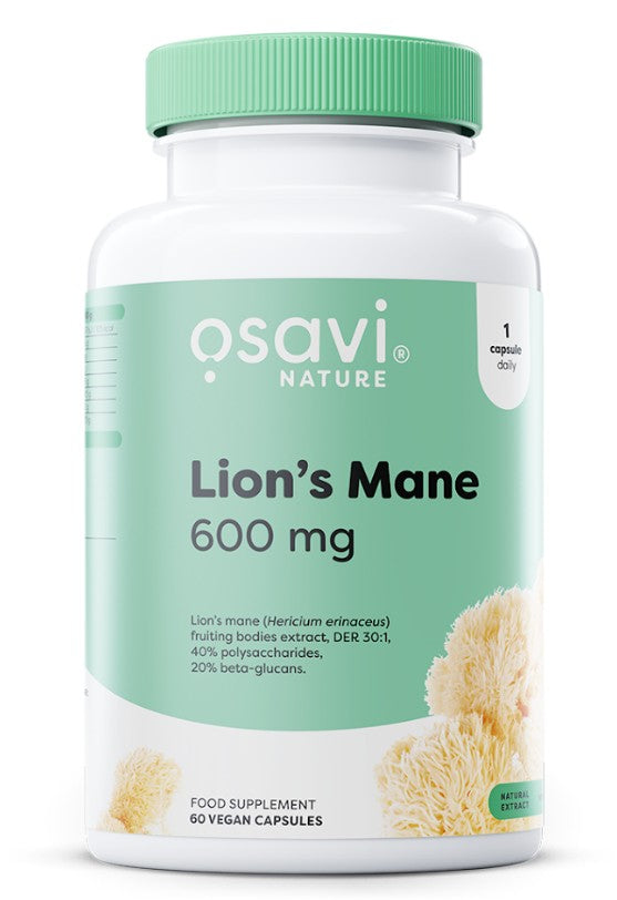 Lions Mane - 600mg - 60 vegan caps
