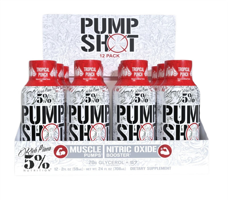 Pump Shot - Tropical Punch - 12 x 59 ml.
