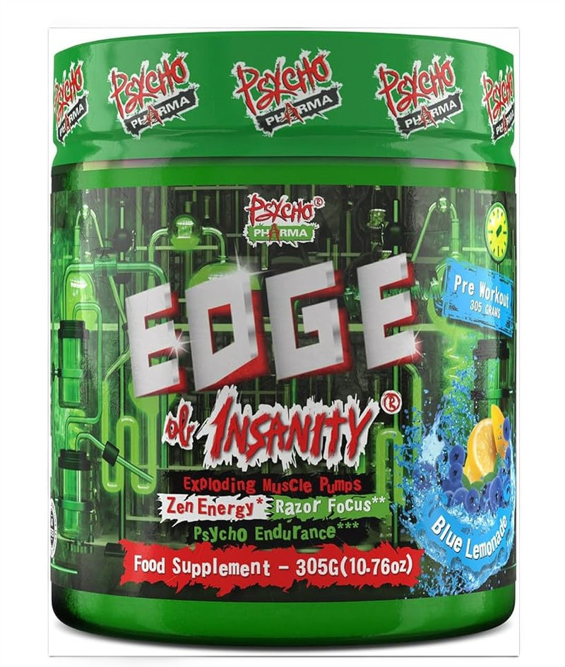 Psycho Pharma Edge of Insanity - Blue Lemonade - 305g