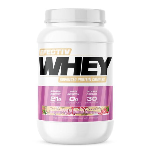 Whey Protein - Raspberry & White Chocolate - 900g