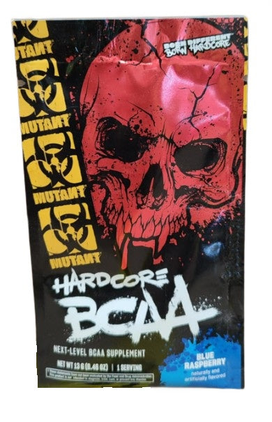 Hardcore BCAA - Blue Raspberry - 13g (1 serving)