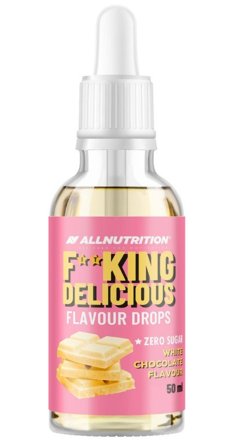 Fitking Delicious Flavour Drops - White Chocolate - 50 ml.