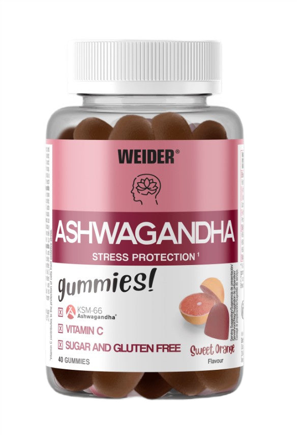 Ashwagandha Gummies - Sweet Orange - 40 gummies