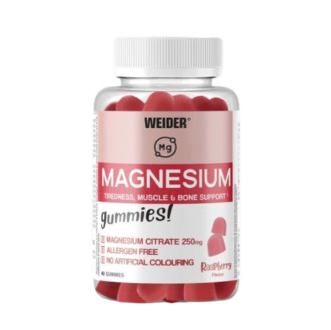 Magnesium Gummies - Raspberry - 48 gummies