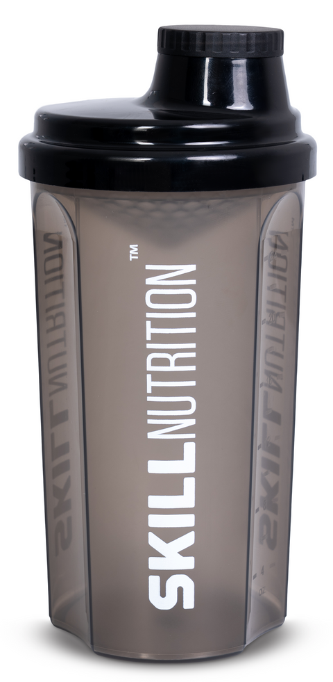 Skill Nutrition Shaker - Smoked Transparent - 700 ml.
