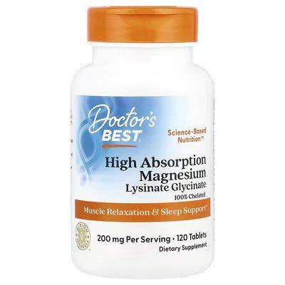 High Absorption Magnesium - 200mg - 120 tablets