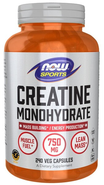 Creatine Monohydrate - 750mg - 240 vcaps