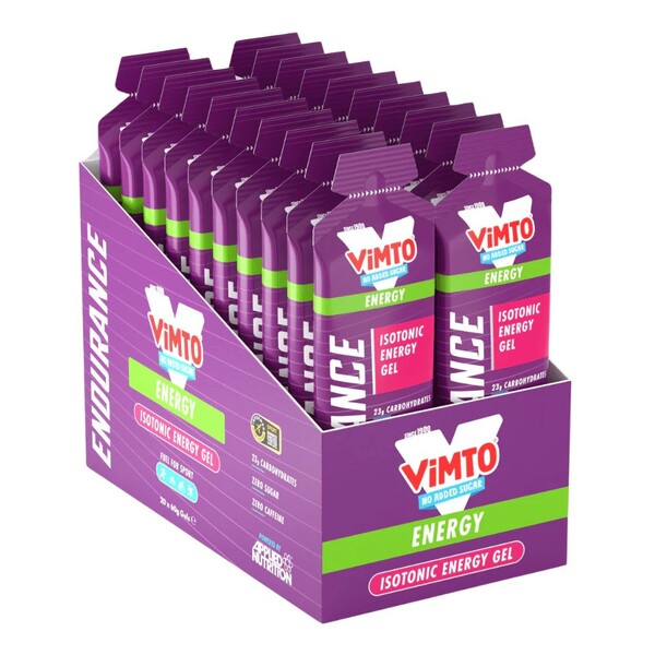 Endurance Energy Isotonic Energy Gel - Vimto - 20 x 60g