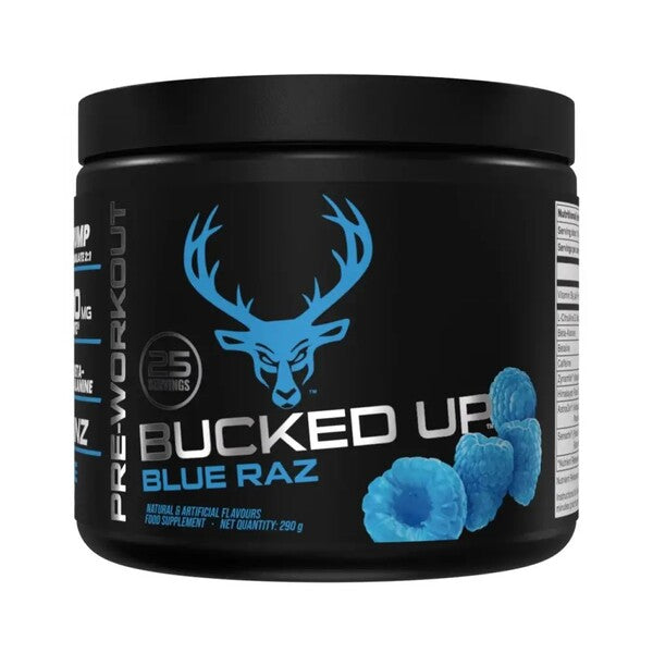 Bucked Up Pre-Workout - Blue Raz - 290g