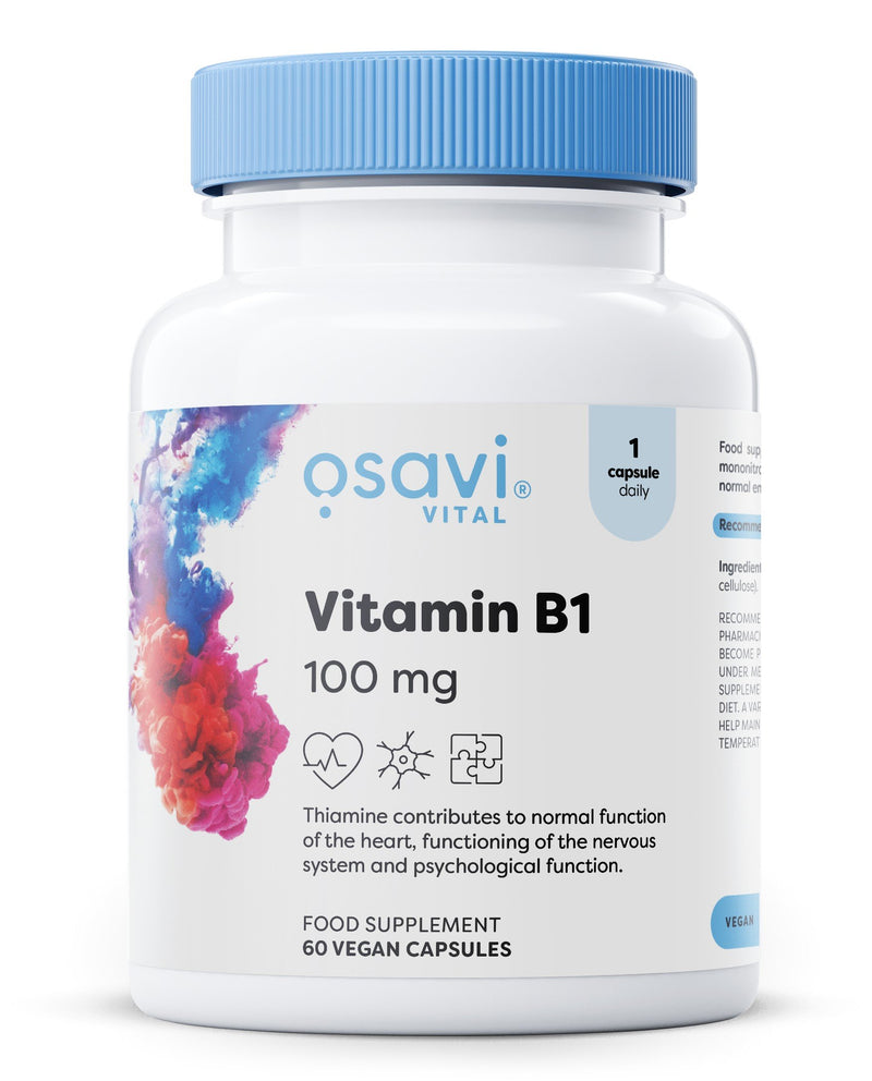 Vitamin B1 - 100mg - 60 vegan caps