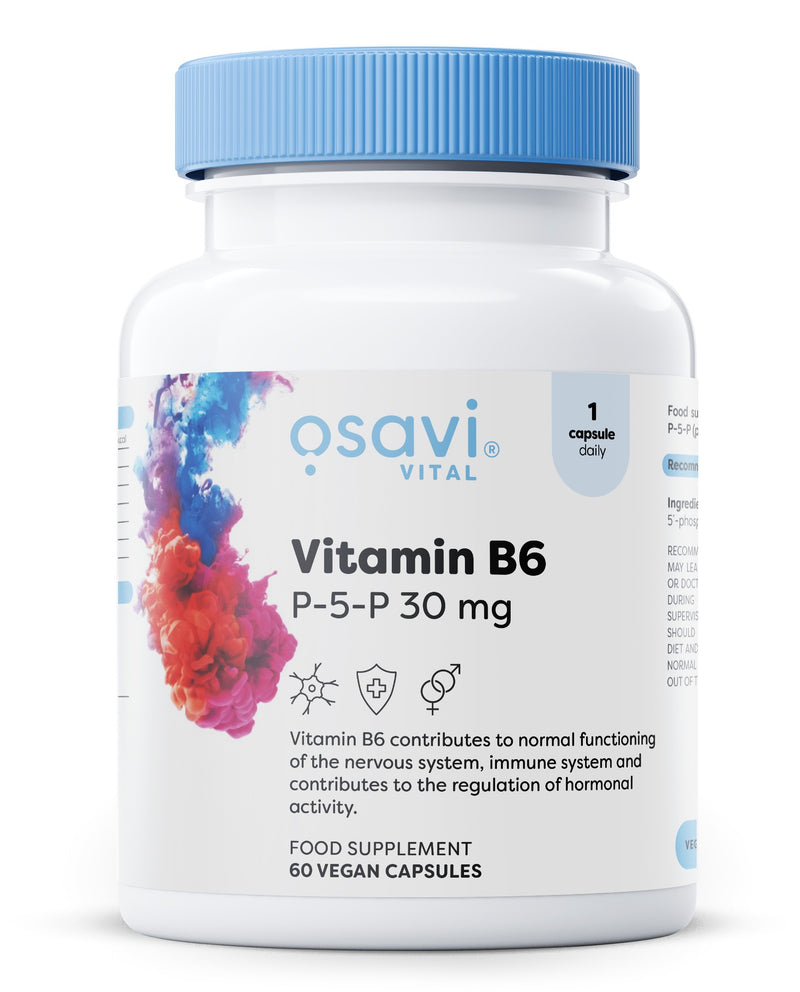 Vitamin B6 - P-5-P - 30mg - 60 vegan caps