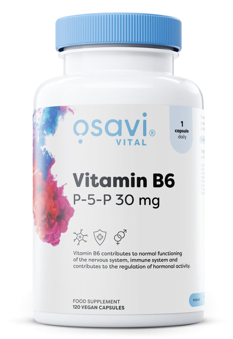 Vitamin B6 - P-5-P - 30mg - 120 vegan caps