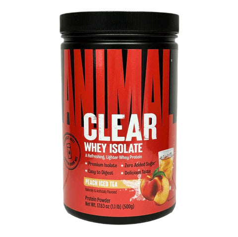 Animal Clear Whey Isolate - Peach Iced Tea - 500g