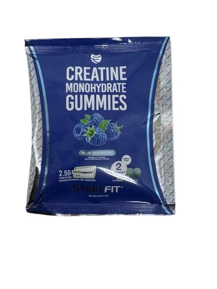 Creatine Monohydrate Gummies - Blue Raspberry - 2 gummies (1 serving)