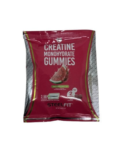 Creatine Monohydrate Gummies - Juicy Watermelon - 2 gummies (1 serving)