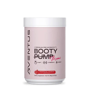 Booty Pump - Premium Pre-Workout, Mami Tropical Punch - 390g