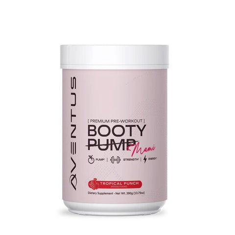 Booty Pump - Premium Pre-Workout - Mami Tropical Punch - 390g