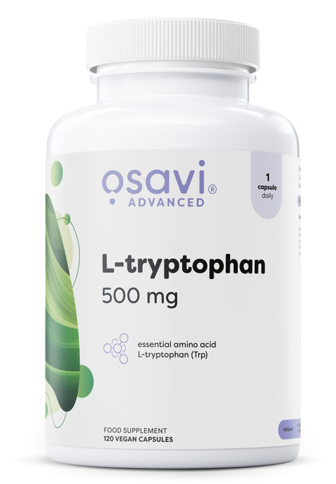 L-tryptophan - 500mg - 120 vegan caps