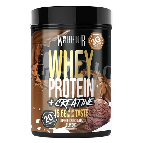 Whey Protein + Creatine - Double Chocolate - 500g