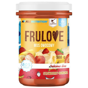 Frulove Mousse, Strawberry-Banana - 500g