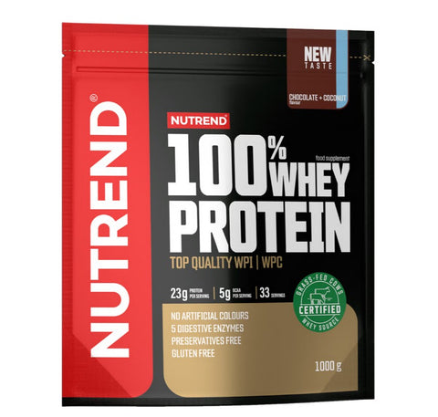 100% Whey Protein - Chocolate + Coconut - 1000g