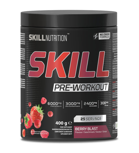 Skill Pre-Workout - Berry Blast - 400g