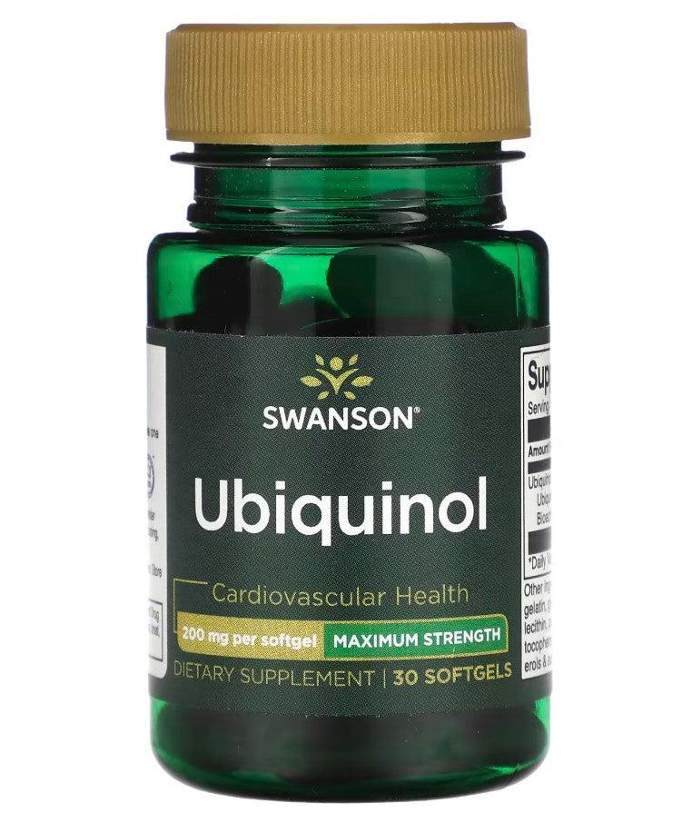 Ubiquinol - 200mg - 30 softgels
